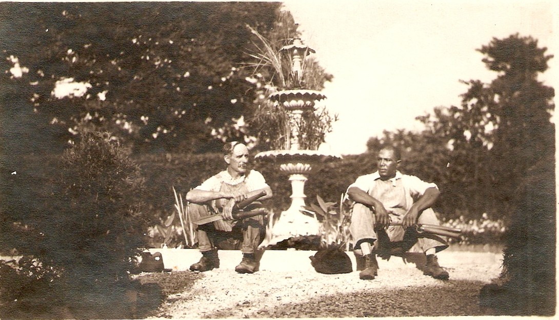 a vintage photo of a man