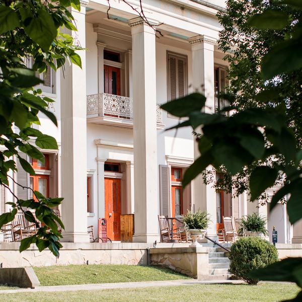 a large lawn in front of a house