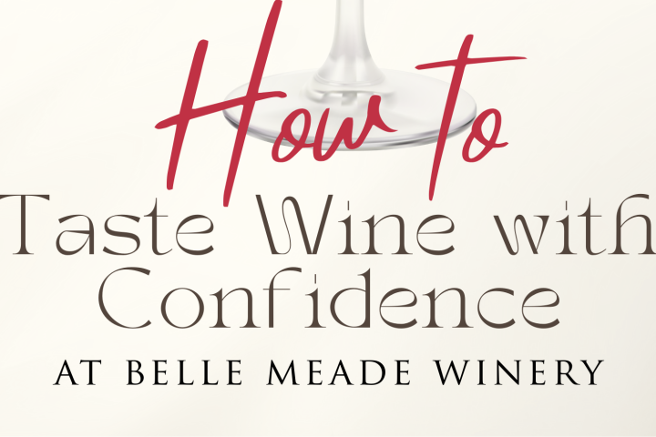 Wine tasting event poster featuring a splashing wine glass and event details for February 19, 2026.